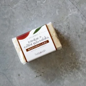 Pandan + Salted Gula Melaka Marshmallows