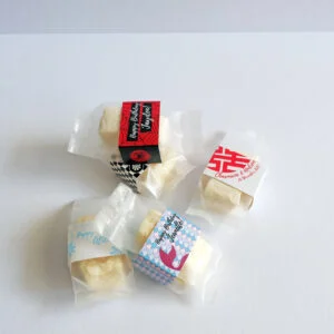 Party Favour: 2-cube Marshmallows